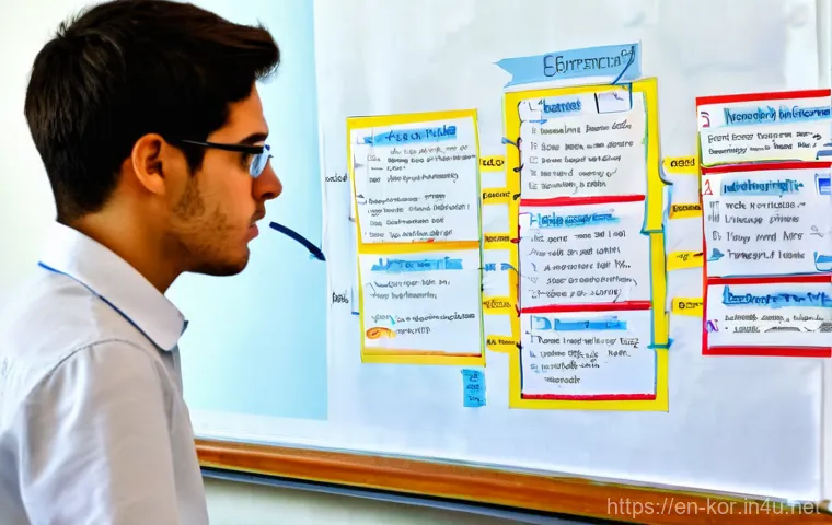국어 학습에서의 마인드맵 활용 - **Prompt: Focused Vocabulary Mapping for "Travel"**
    A young woman, approximately 20-30 years old...
